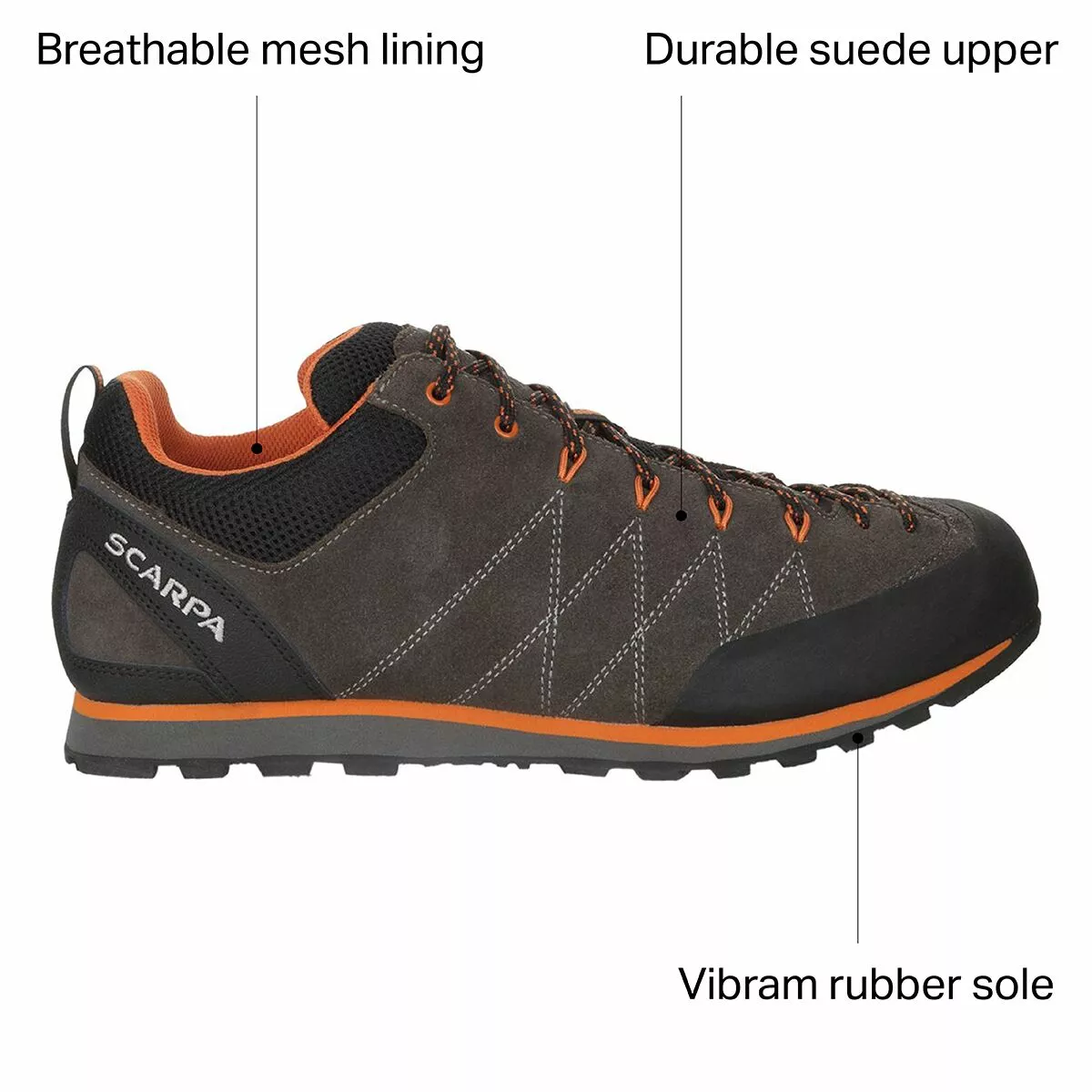 Scarpa Crux Shoe Men's 4 Scarpa Crux Shoe Men's - Image 2