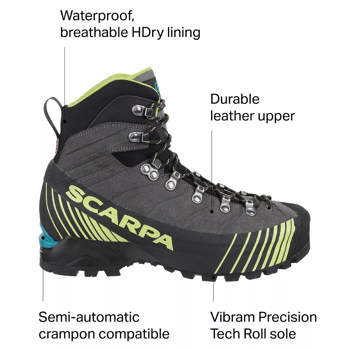 Scarpa Ribelle HD Mountaineering Boot Men's 4 Scarpa Ribelle HD Mountaineering Boot Men's - Image 2