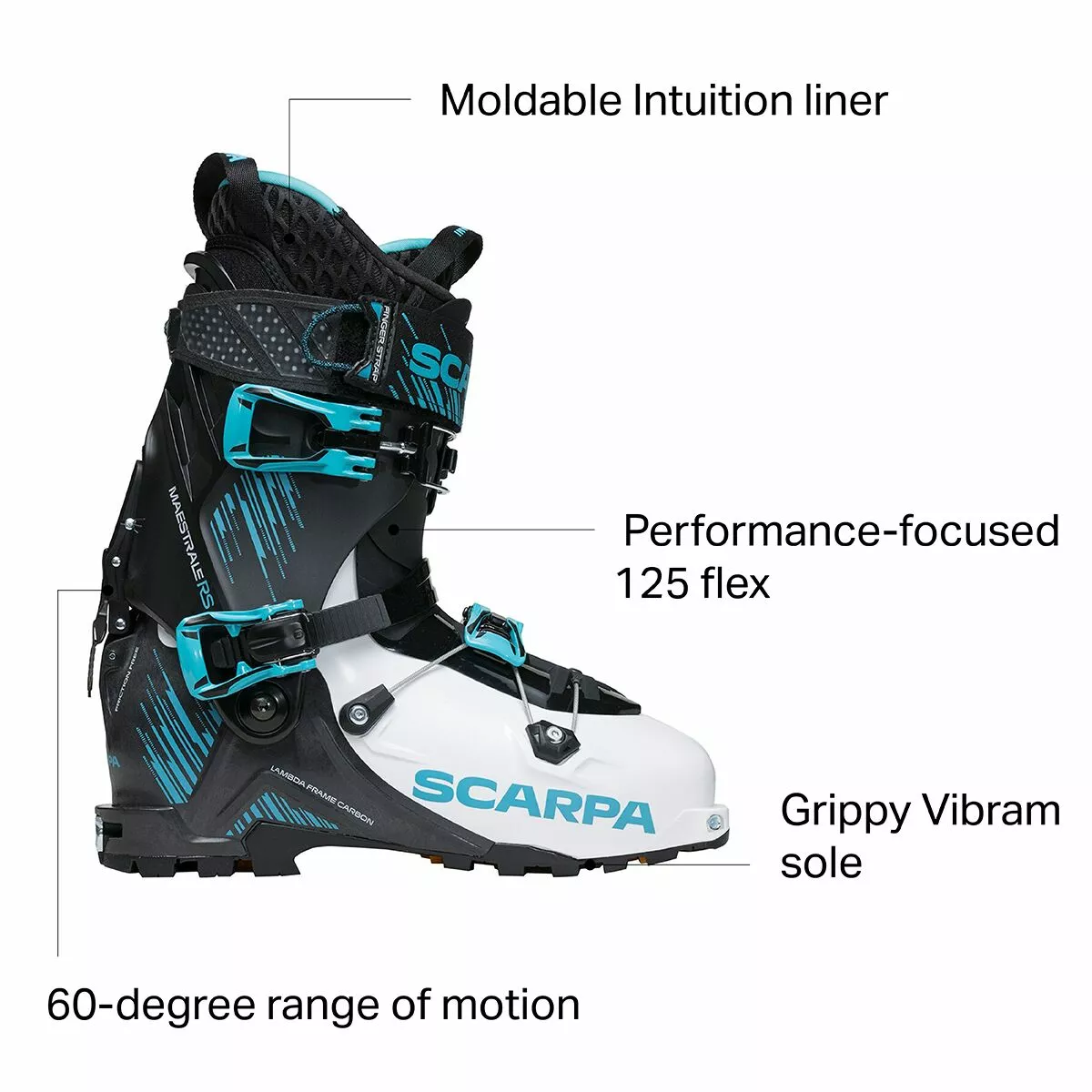Scarpa Maestrale RS Alpine Touring Boot 2022 4 Scarpa Maestrale RS Alpine Touring Boot 2022 - Image 2